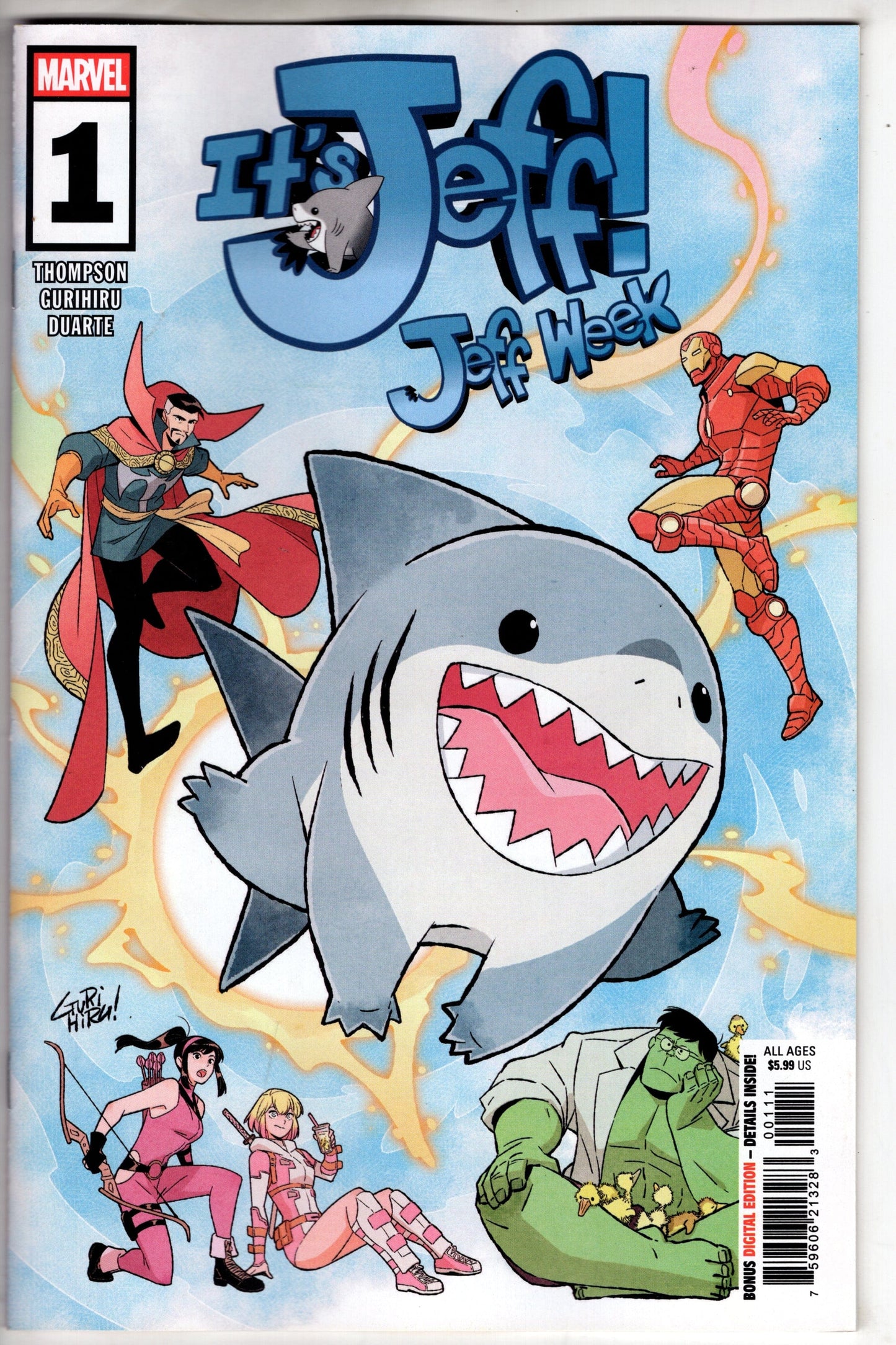 Marvel COMIC BOOKS IT'S JEFF: JEFF WEEK #1