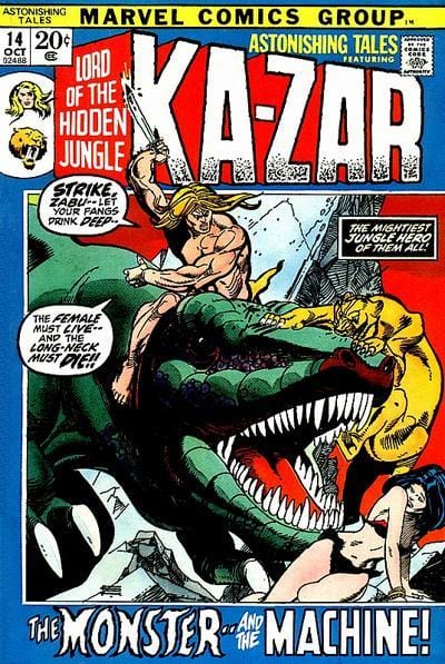 Marvel Comics Astonishing Tales #14 [GOOD]
