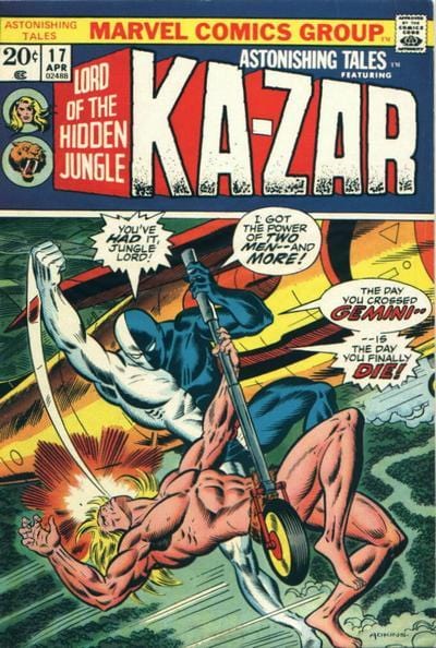 Marvel Comics Astonishing Tales #17 [VG]