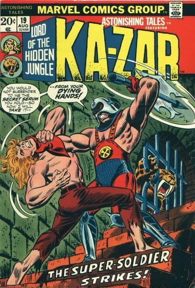 Marvel Comics Astonishing Tales #19 [VG]