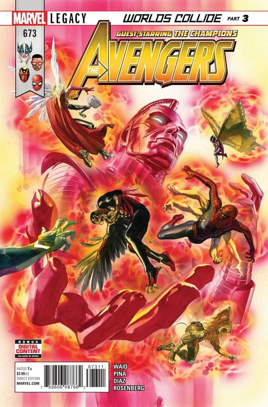 MARVEL COMICS AVENGERS #673 LEG (Stock Image)