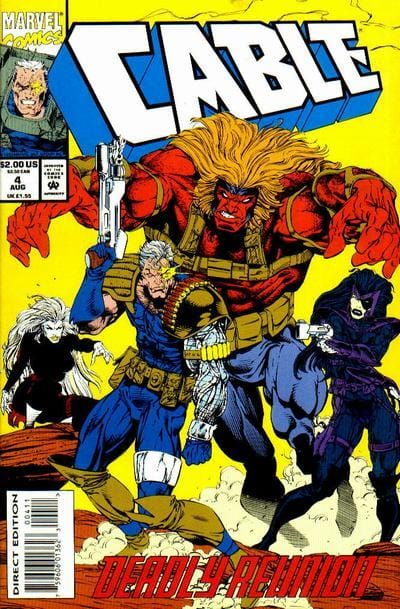 Marvel Comics Cable #4 [VF/NM]