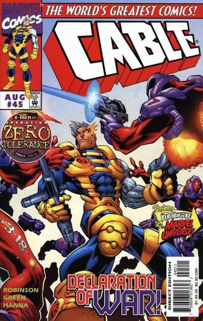 Marvel Comics Cable #45 (Newsstand) [VF]