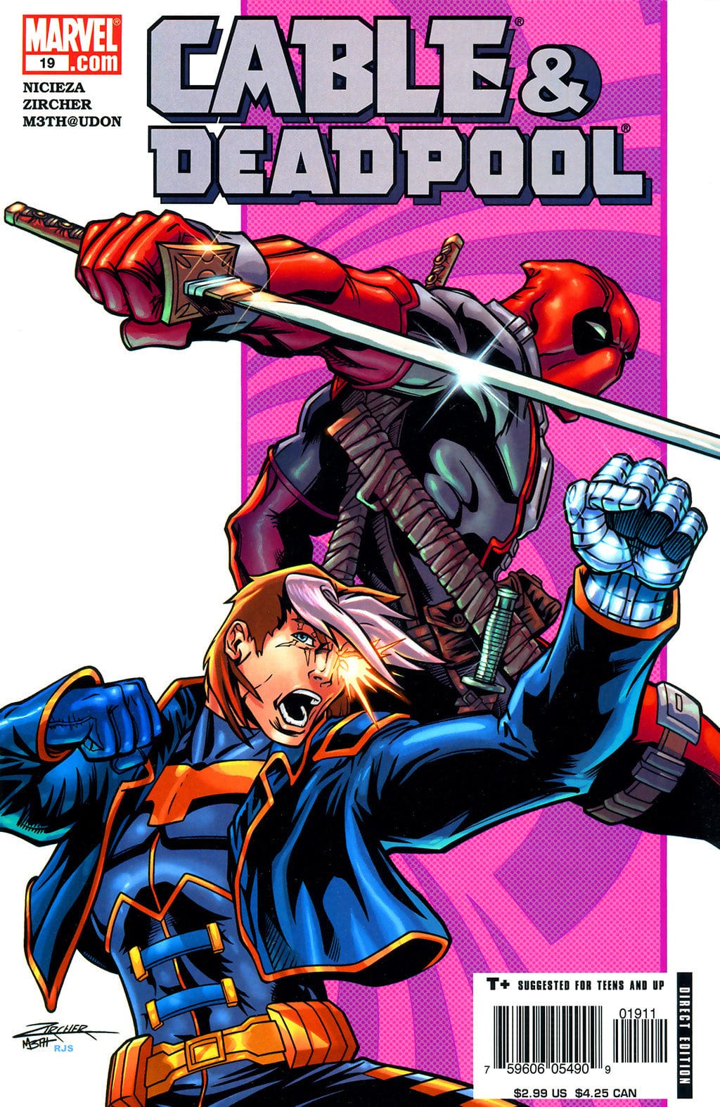 Marvel Comics Cable & Deadpool #19 [VF/NM]