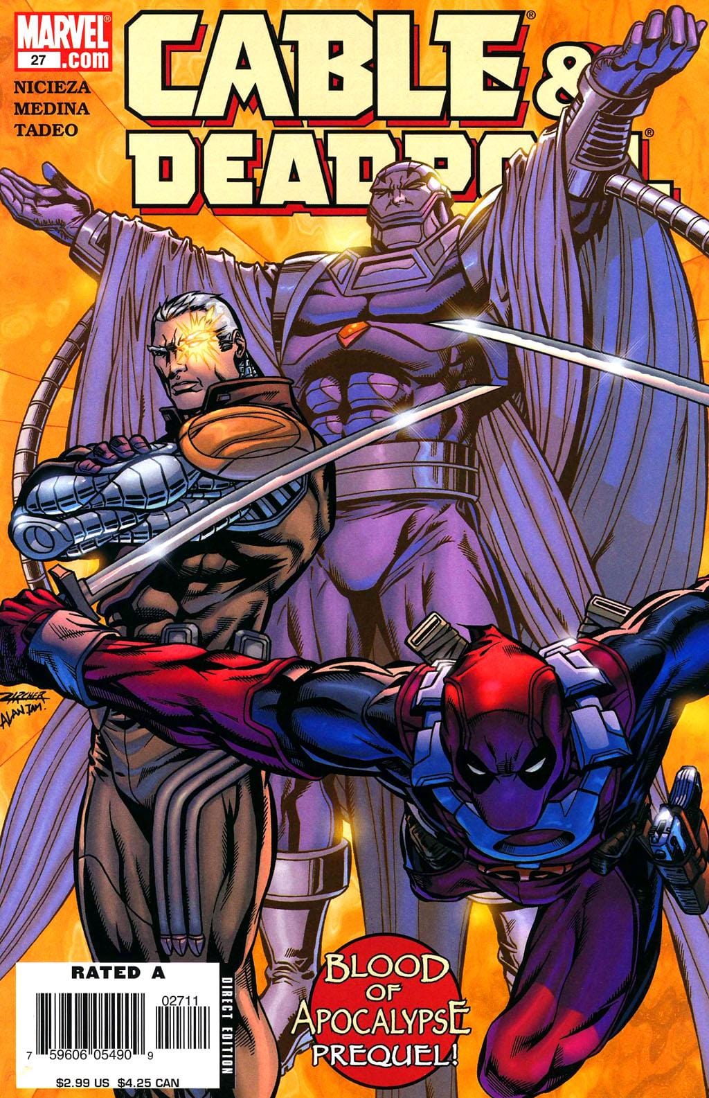 Marvel Comics Cable & Deadpool #27 [VF/NM]