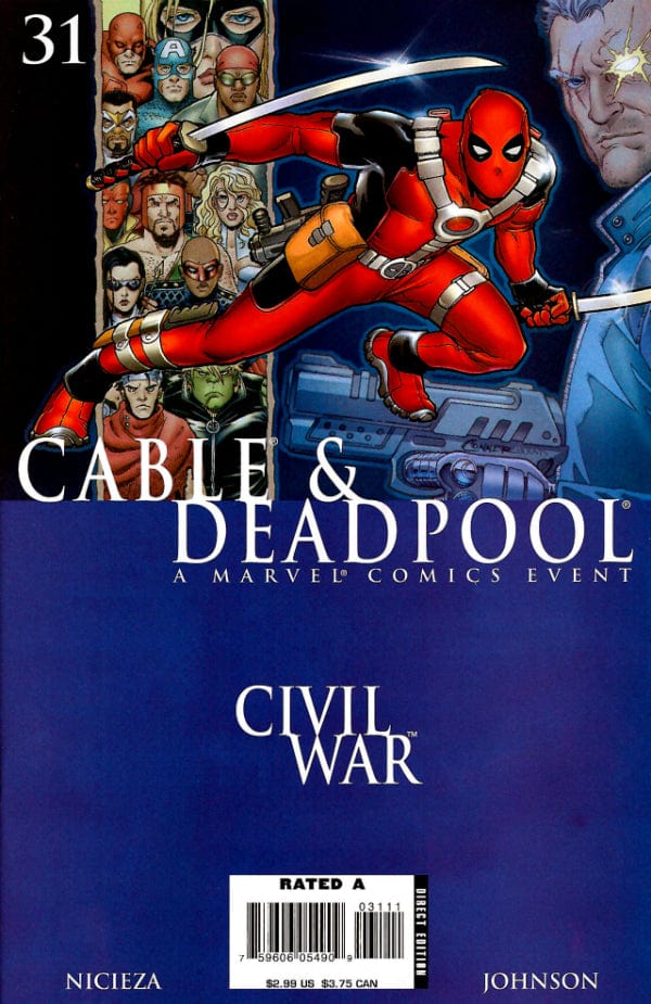 Marvel Comics Cable & Deadpool #31 [VF/NM]