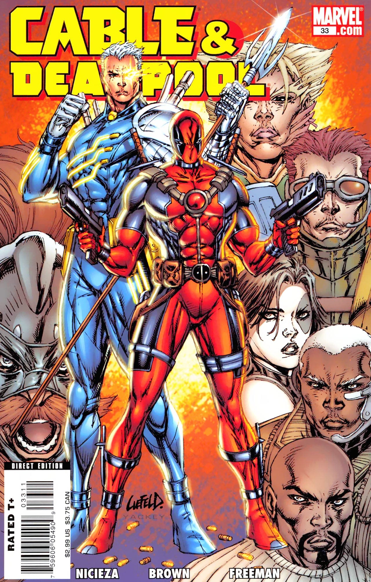 Marvel Comics Cable & Deadpool #33 [VF/NM]