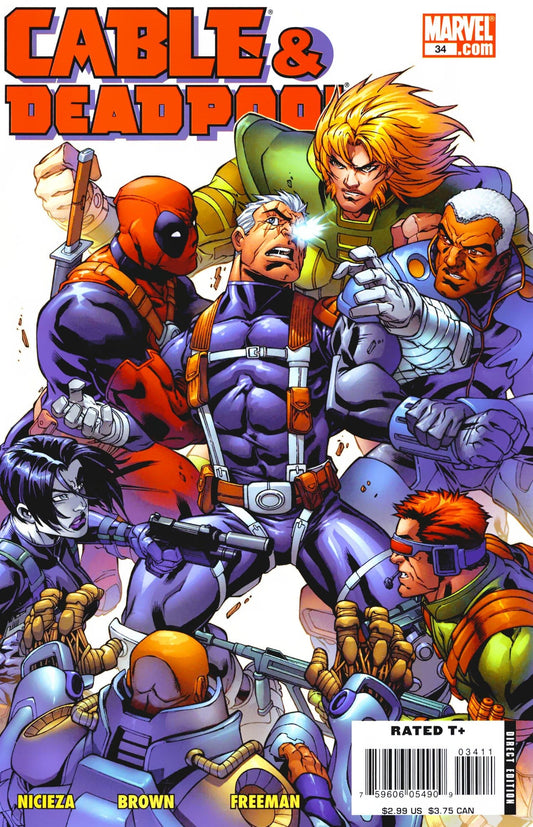 Marvel Comics Cable & Deadpool #34 [VF/NM]