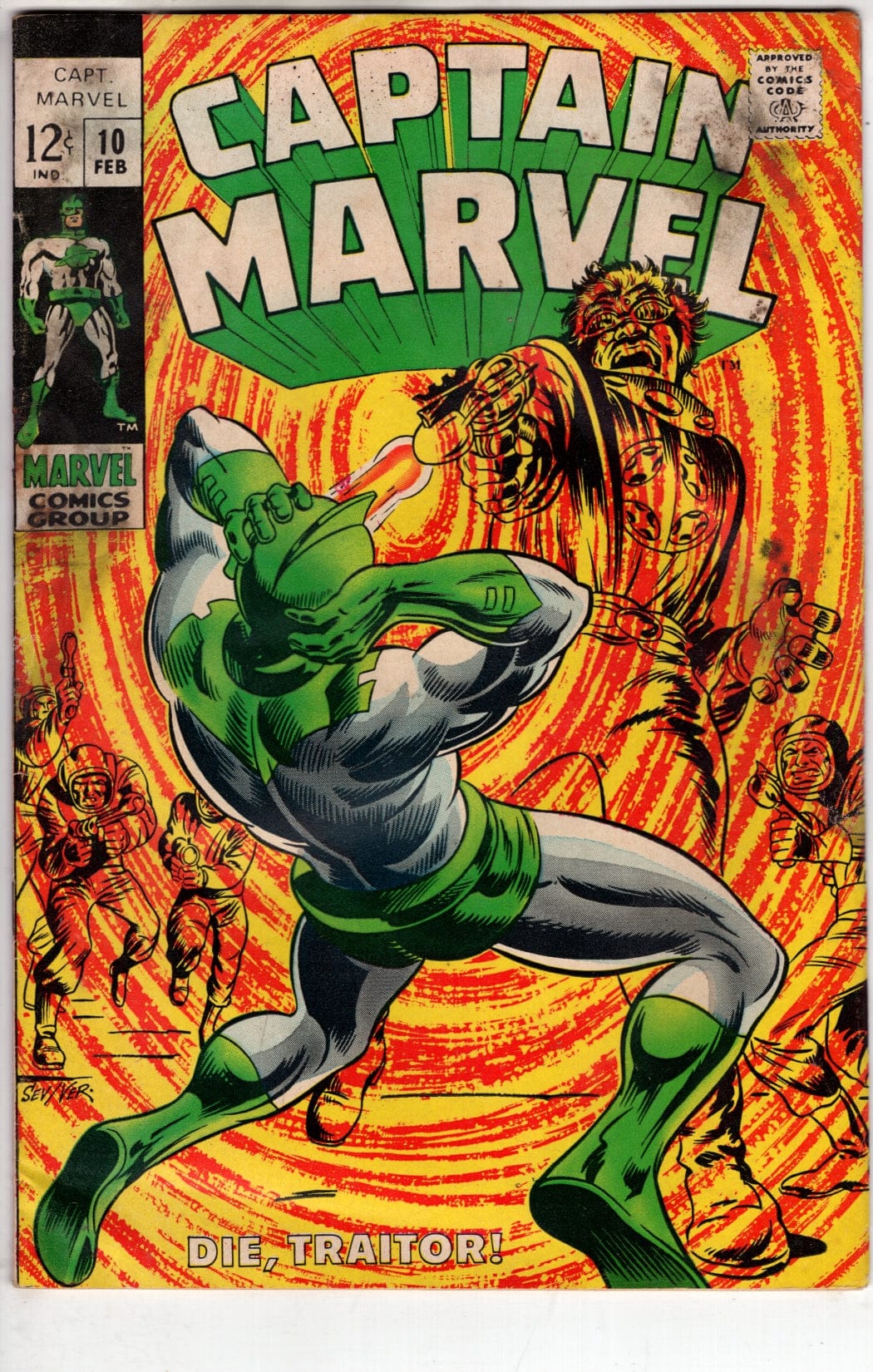 Marvel Comics Captain Marvel #10 [POOR]