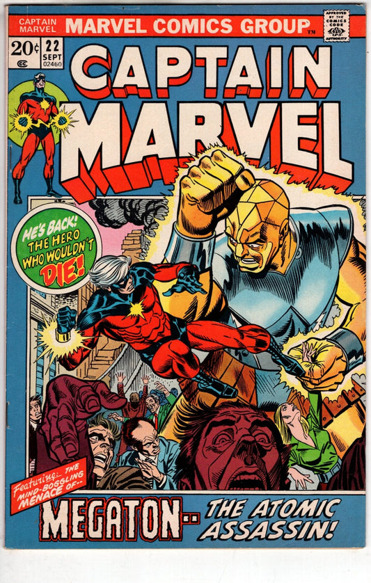 Marvel Comics Captain Marvel #22 [FN