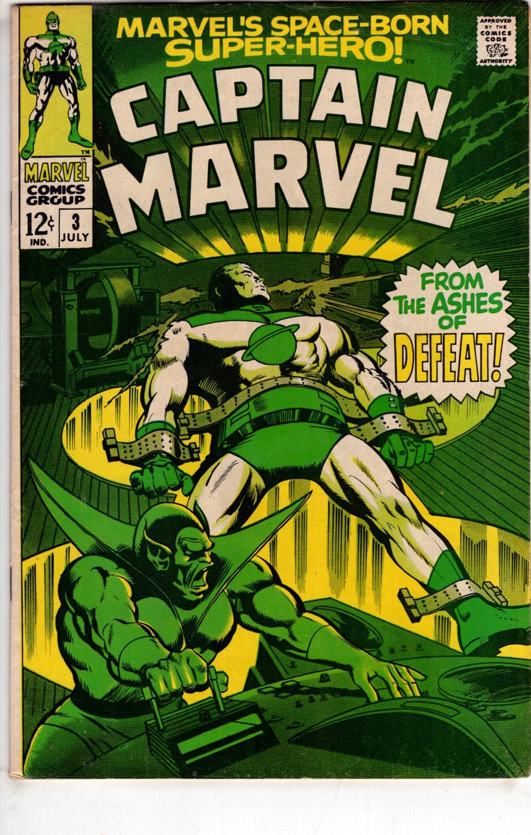 Marvel Comics Captain Marvel #3 [FINE]