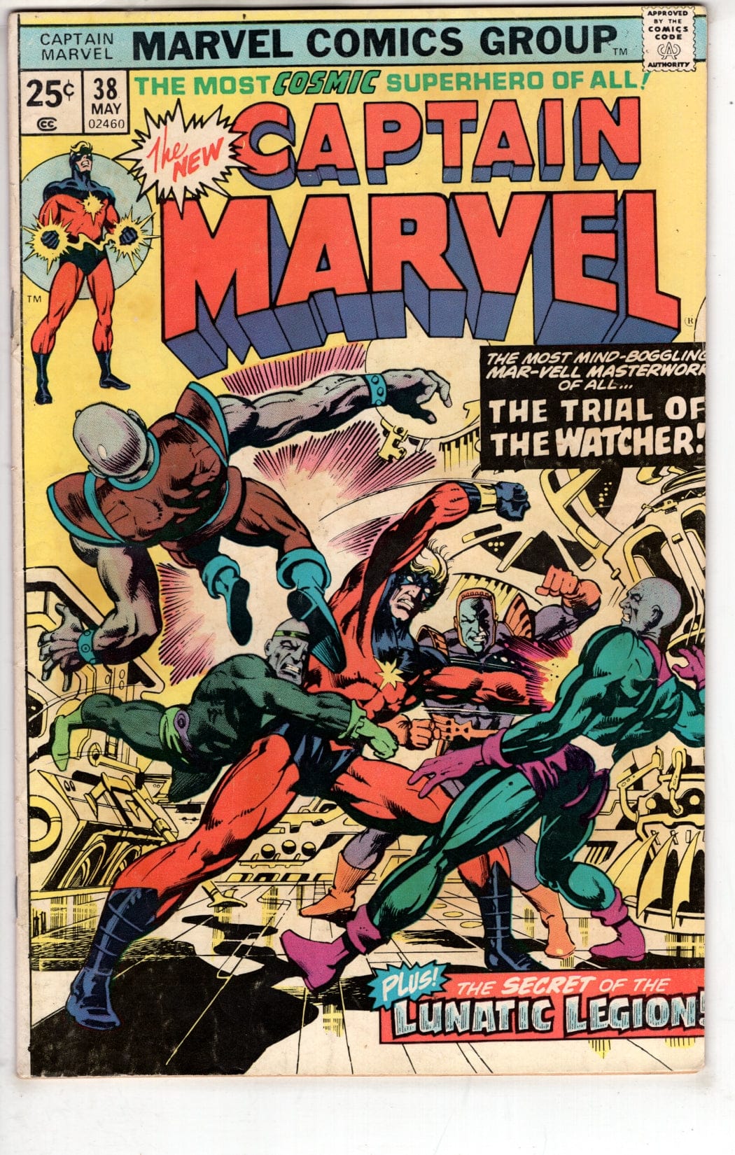 Marvel Comics Captain Marvel #38 [VG]