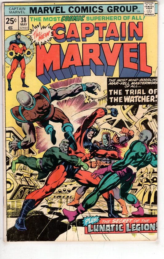 Marvel Comics Captain Marvel #38 [VG]