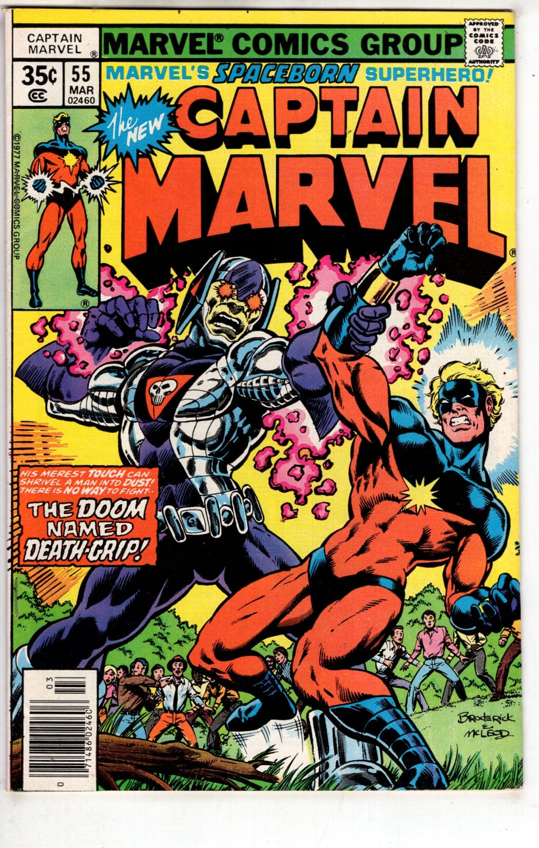 Marvel Comics Captain Marvel #55 [VG/FN]