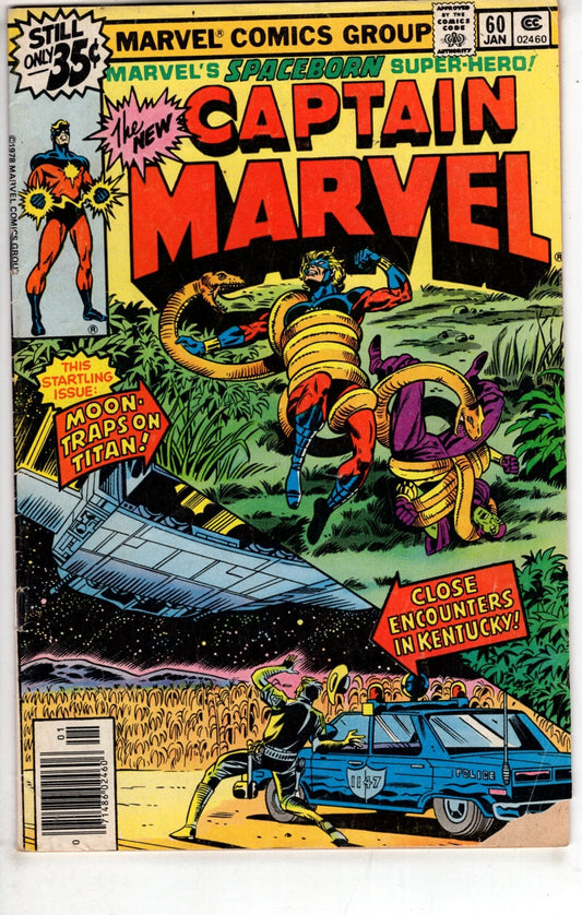 Marvel Comics Captain Marvel #60 [GOOD]
