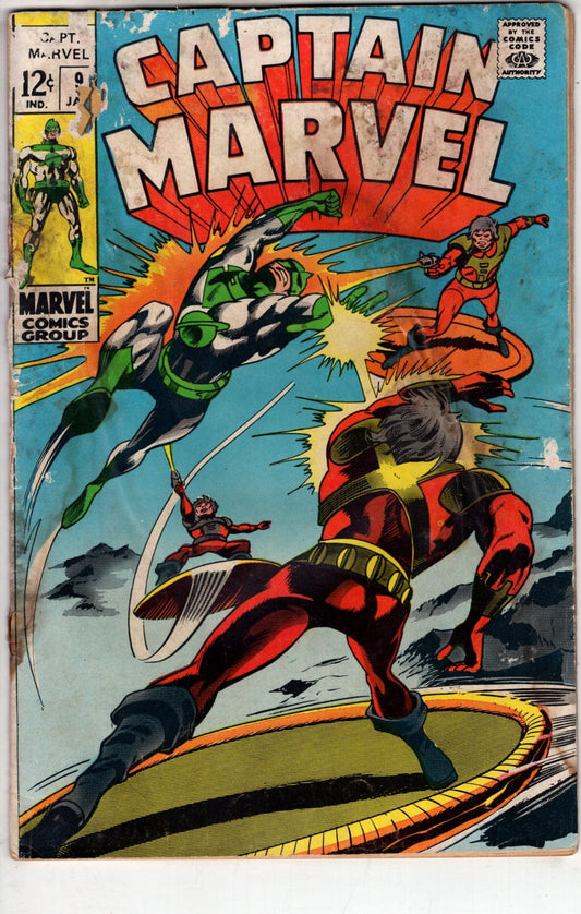 Marvel Comics Captain Marvel #9 [POOR]