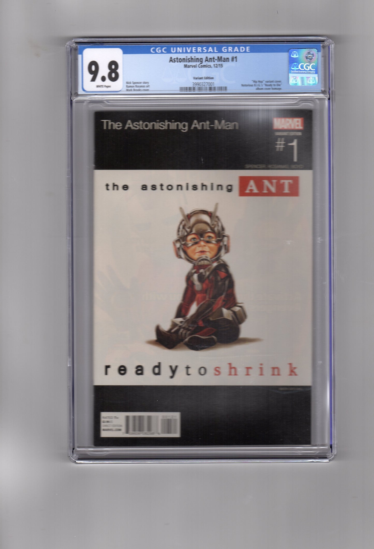 Marvel Comics CGC Comic ASTONISHING ANT-MAN #1 CGC 9.8