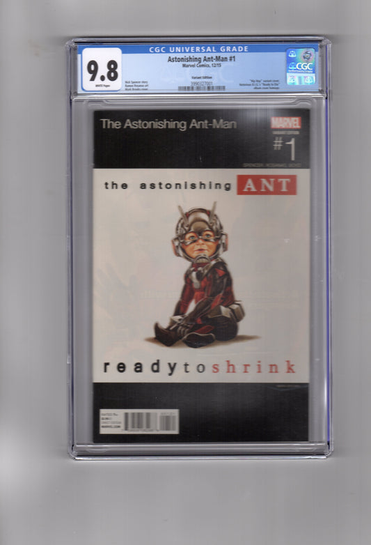 Marvel Comics CGC Comic ASTONISHING ANT-MAN #1 CGC 9.8