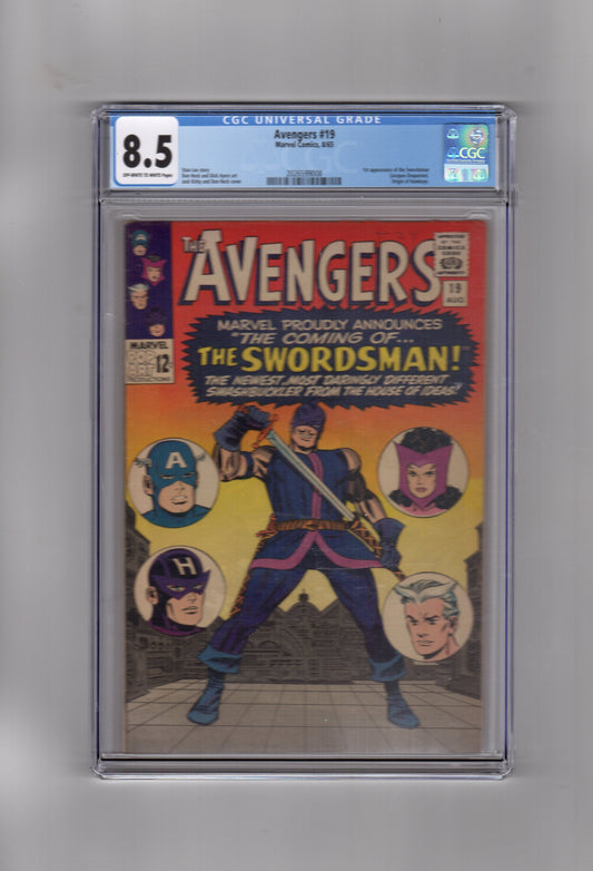 Marvel Comics CGC Comic AVENGERS #19 CGC 8.5