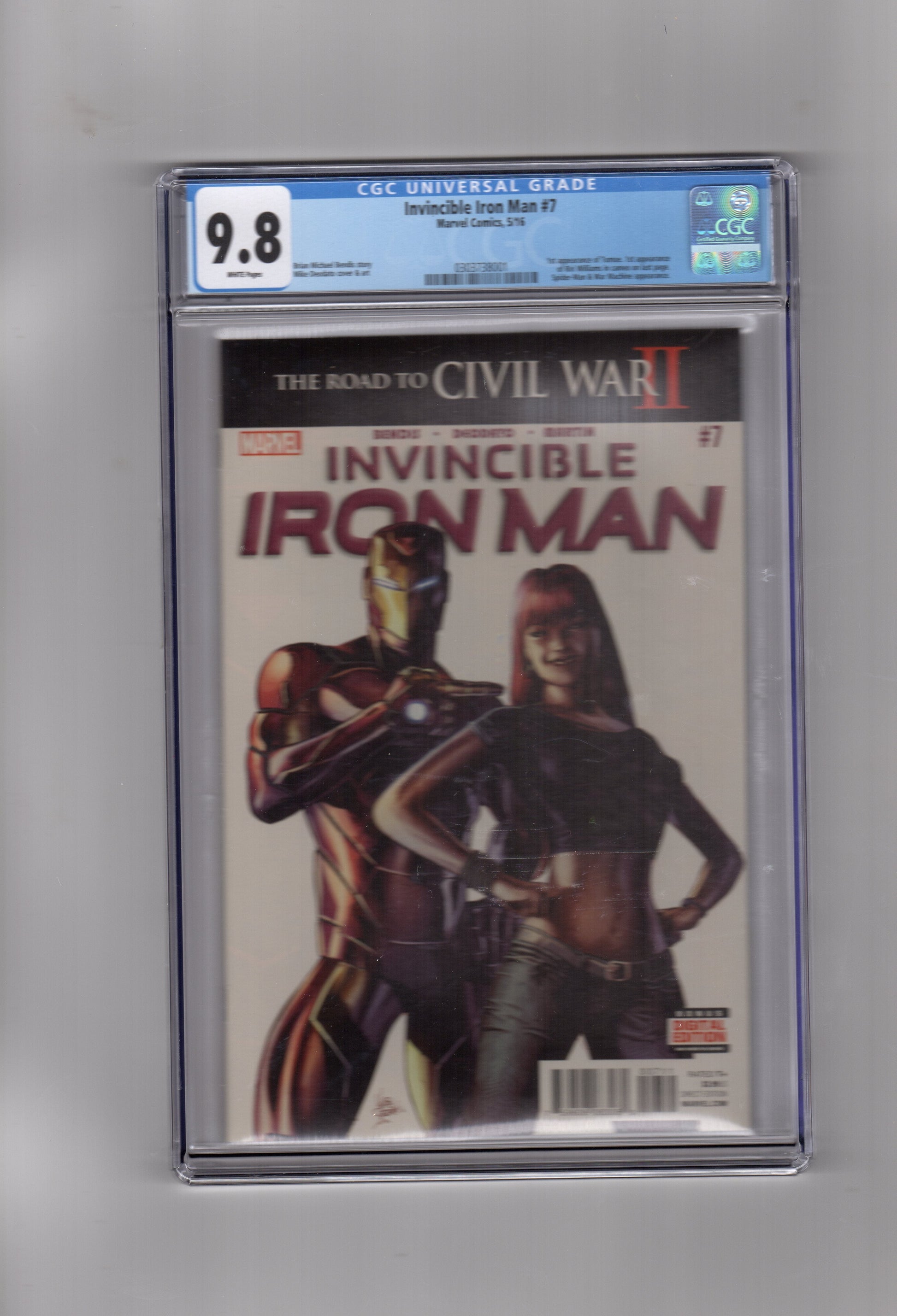 Marvel Comics CGC Comic INVINCIBLE IRON MAN #7 CGC 9.8