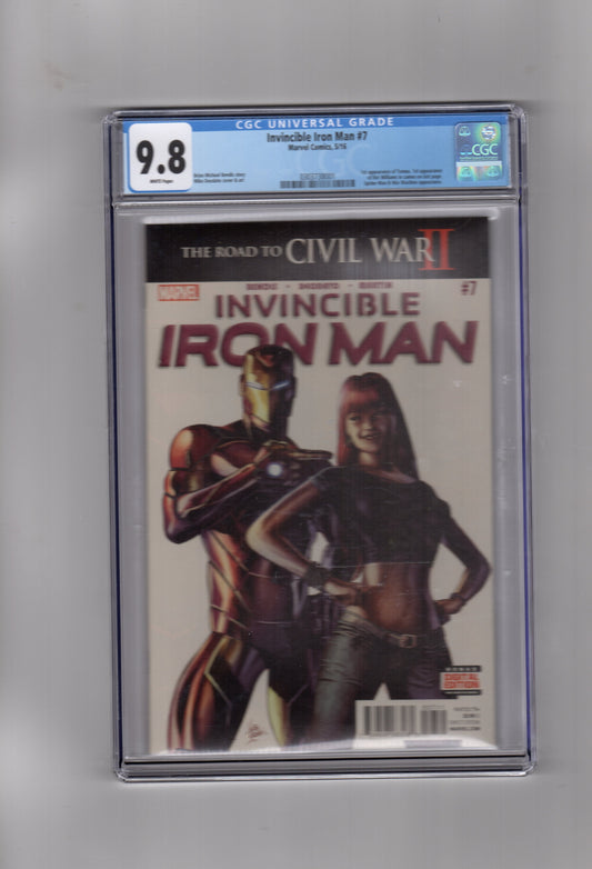 Marvel Comics CGC Comic INVINCIBLE IRON MAN #7 CGC 9.8