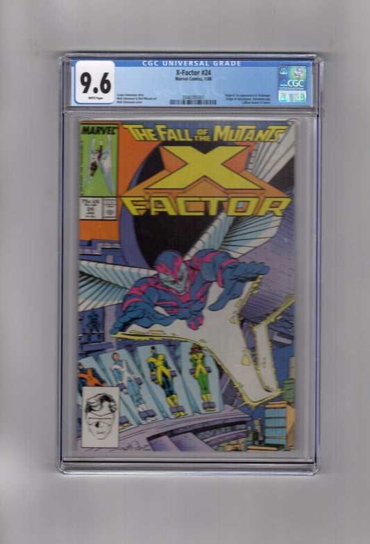 Marvel Comics CGC Comic X-FACTOR #24 CGC 9.6