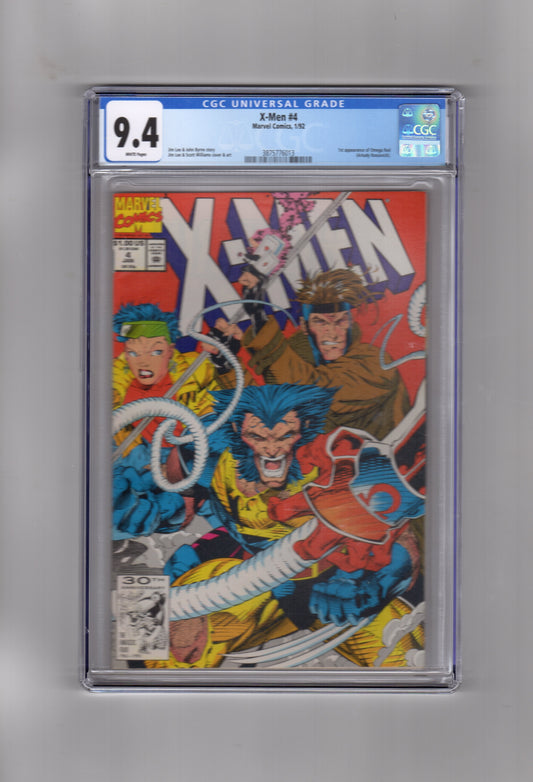 Marvel Comics CGC Comic X-MEN #4 CGC 9.4
