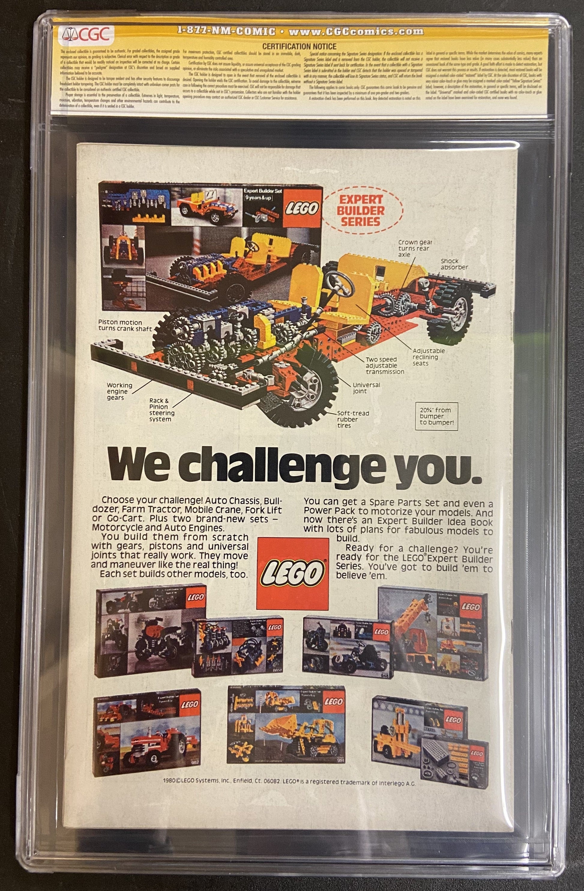 MARVEL COMICS CGC Star Wars #42 CGC 8.0 Signed by Stan Lee