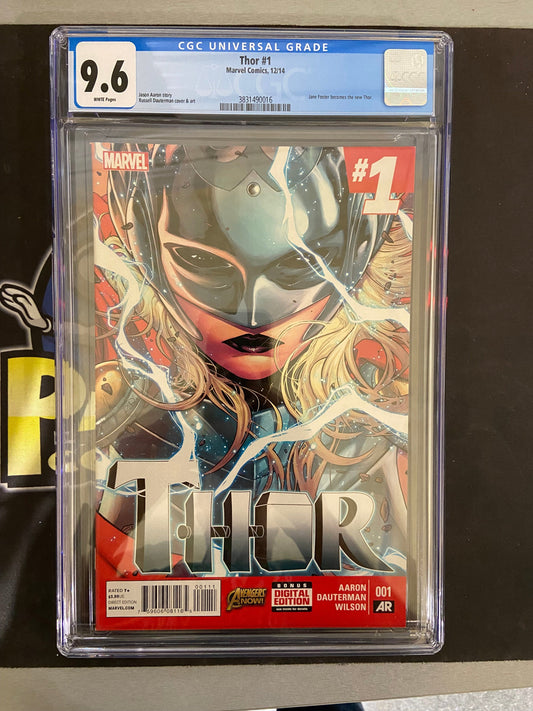 MARVEL COMICS CGC THOR #1 (12/14) CGC 9.6