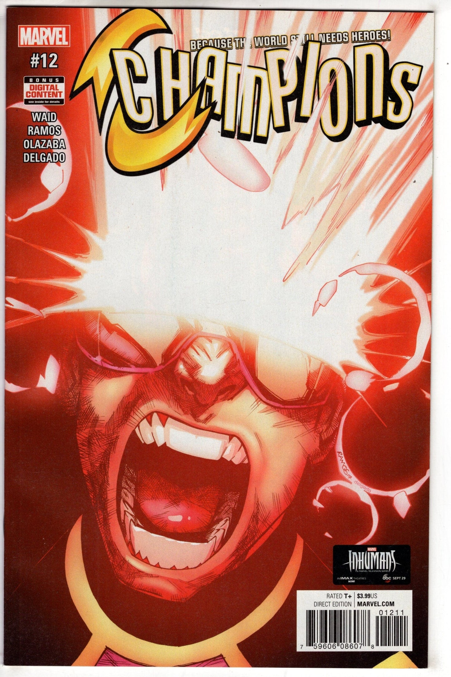 MARVEL COMICS CHAMPIONS #12 SE