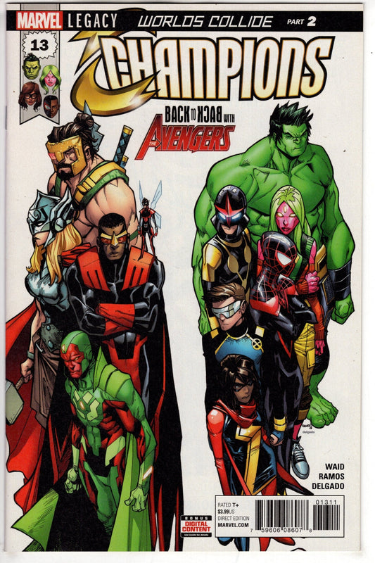 MARVEL COMICS CHAMPIONS #13 LEG