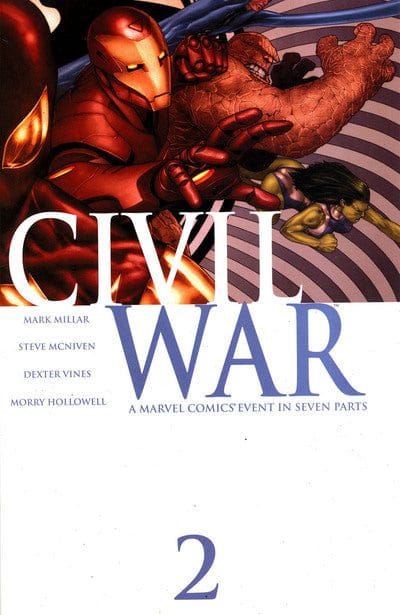 Marvel Comics Civil War #2 [VF/NM]
