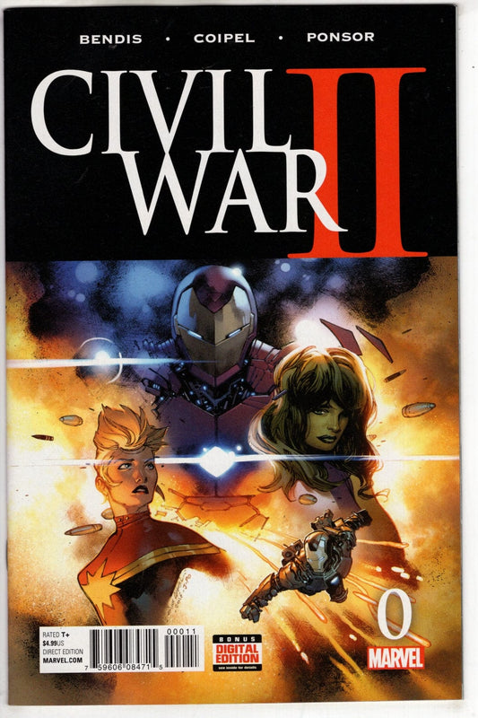 MARVEL COMICS CIVIL WAR II #0