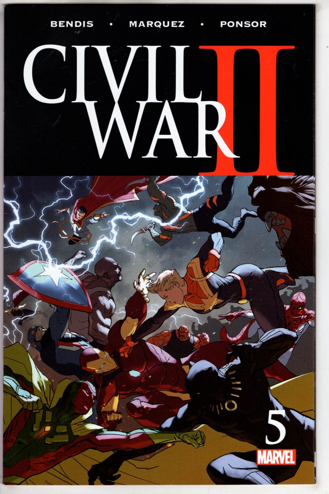 MARVEL COMICS CIVIL WAR II #5 (OF 7)