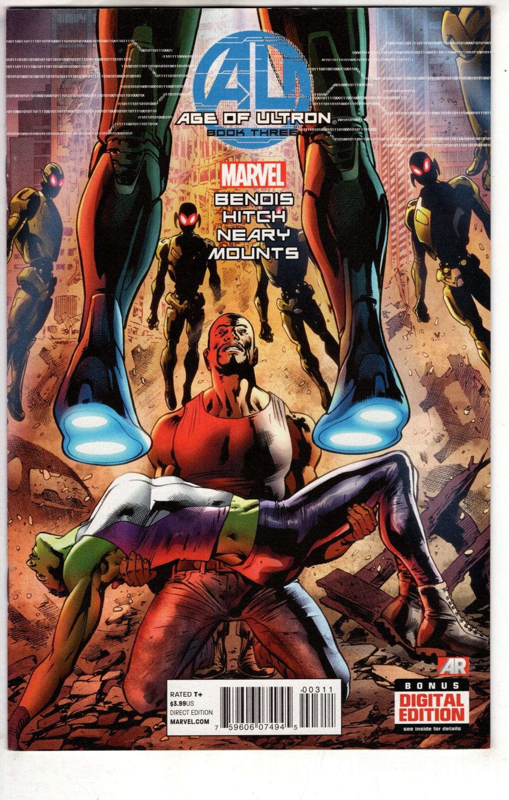 MARVEL COMICS COMIC BOOK Age Of Ultron #3 (Of 10) (VF/NM)