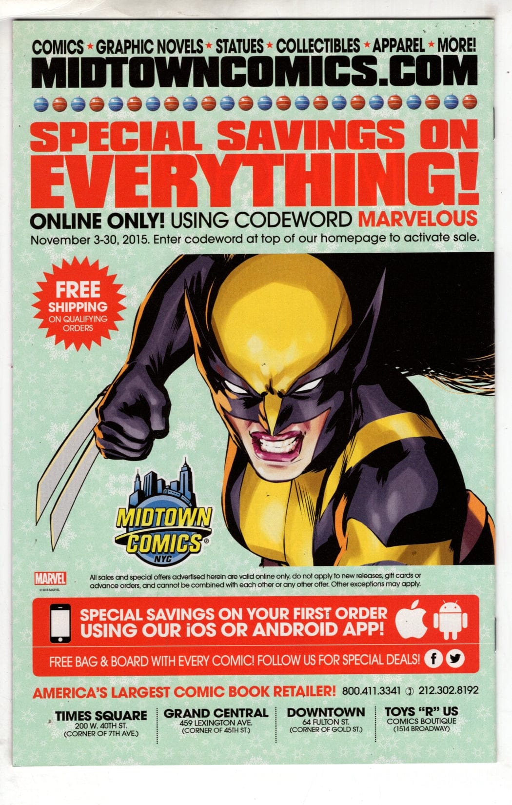 MARVEL COMICS COMIC BOOK ALL NEW WOLVERINE #2  [VF/NM]