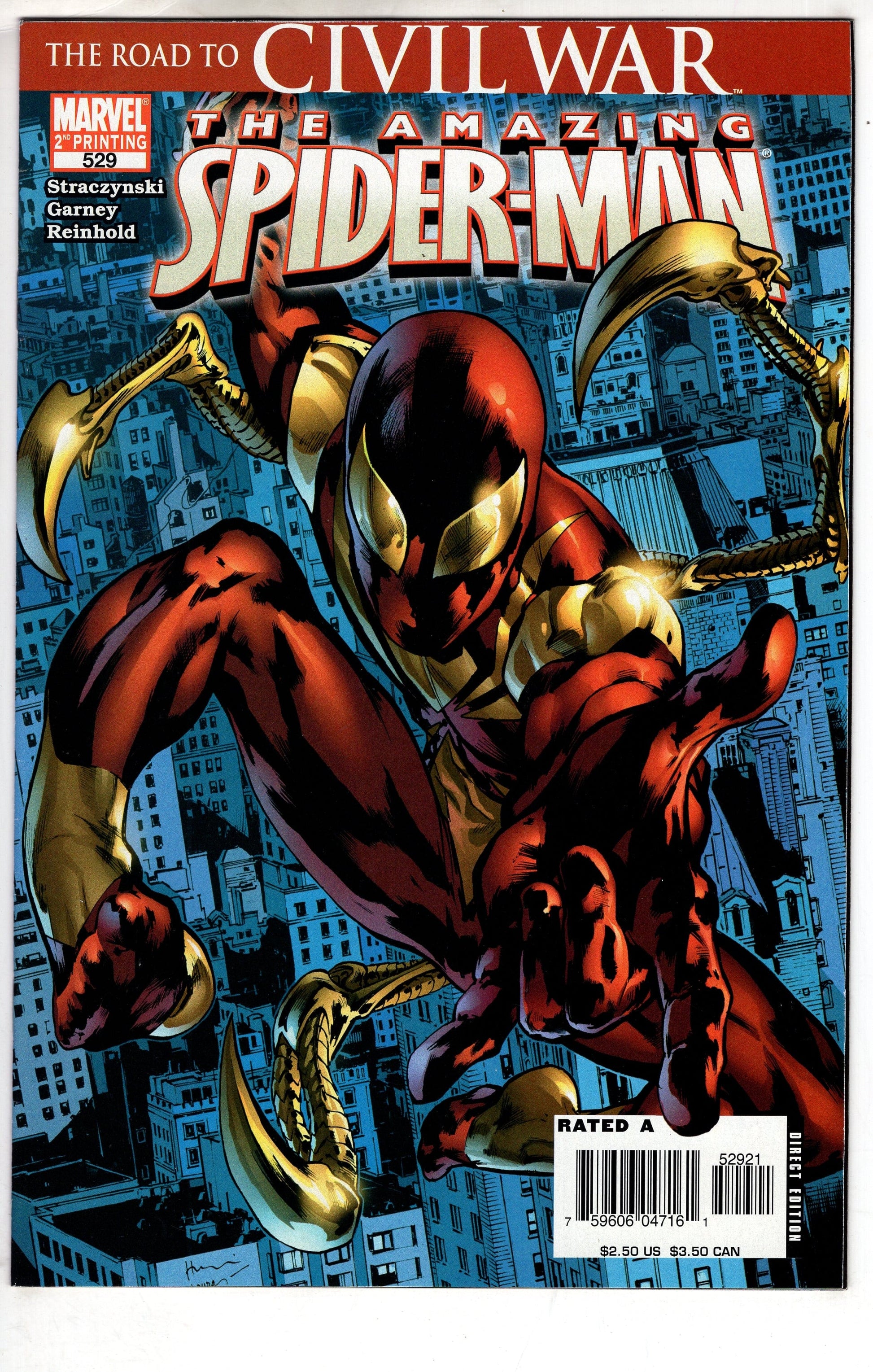 MARVEL COMICS COMIC BOOK Amazing Spider-Man #529 2nd Print