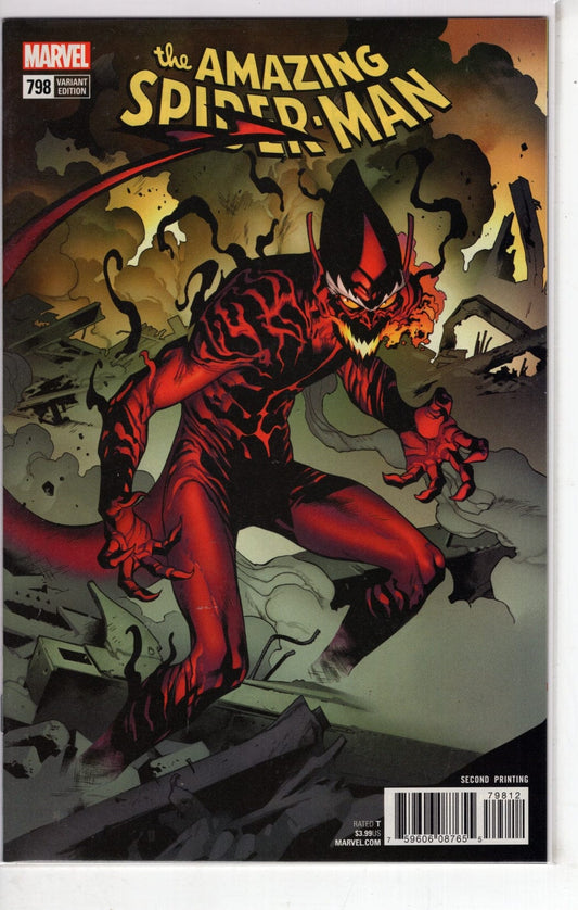 MARVEL COMICS COMIC BOOK AMAZING SPIDER-MAN #799 2ND PRINT