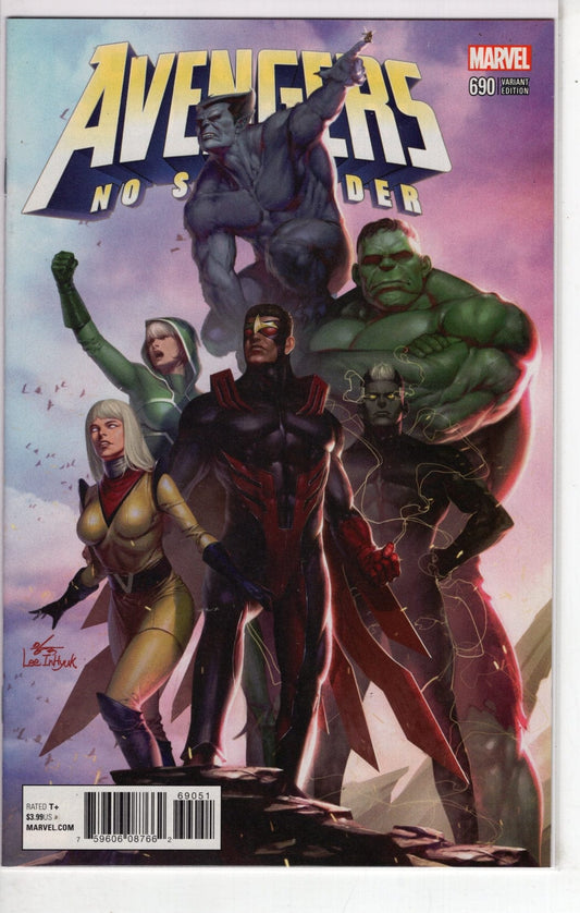 MARVEL COMICS COMIC BOOK AVENGERS #690 INHYUK LEE VAR LEG