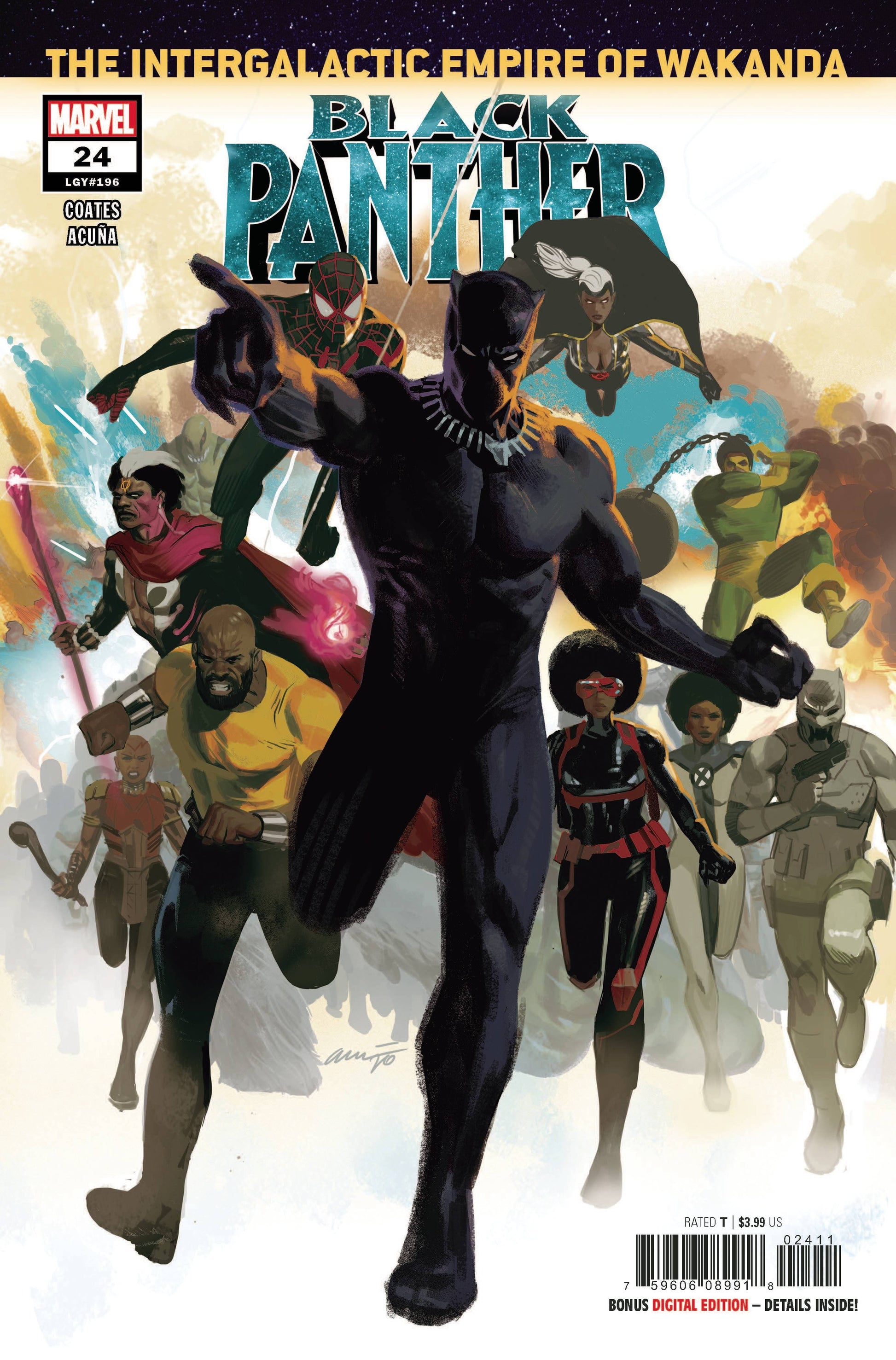 MARVEL COMICS COMIC BOOK BLACK PANTHER #24 (VF/NM)