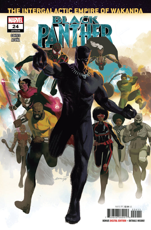 MARVEL COMICS COMIC BOOK BLACK PANTHER #24 (VF/NM)