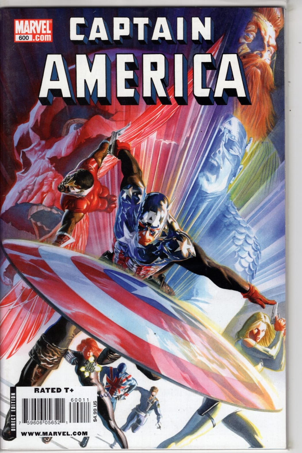 MARVEL COMICS COMIC BOOK CAPTAIN AMERICA #600 (VF)