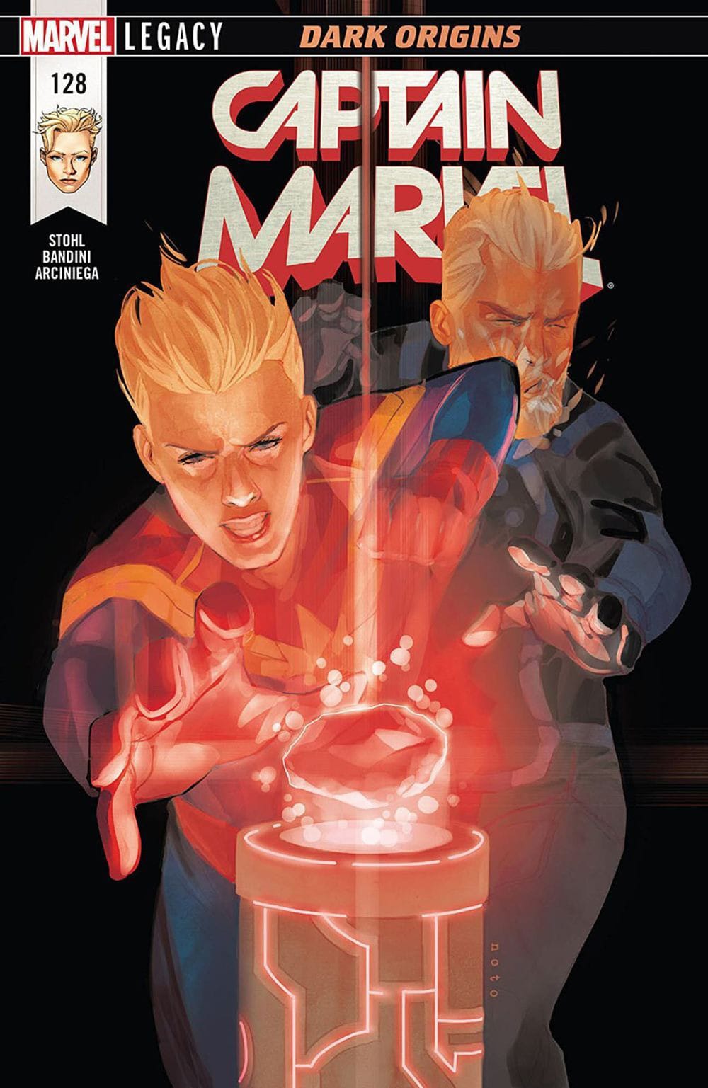 MARVEL COMICS COMIC BOOK CAPTAIN MARVEL #128 LEG