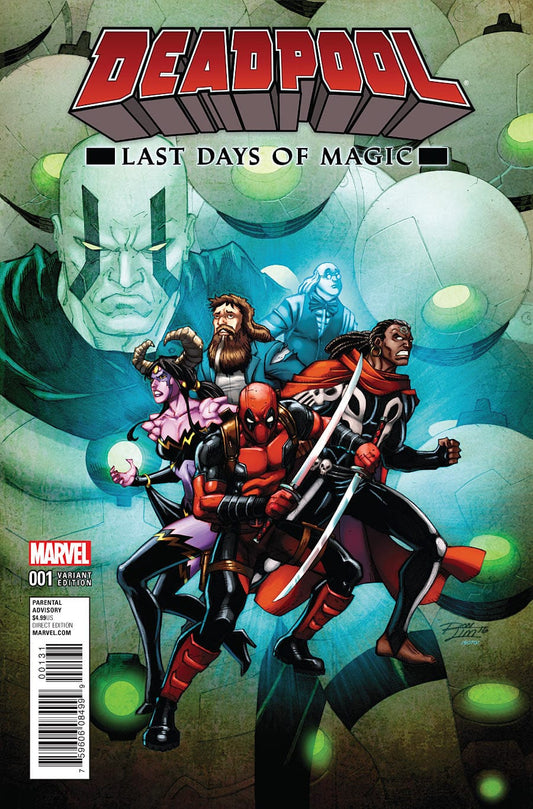 MARVEL COMICS COMIC BOOK DEADPOOL LAST DAYS OF MAGIC #1 LIM VAR