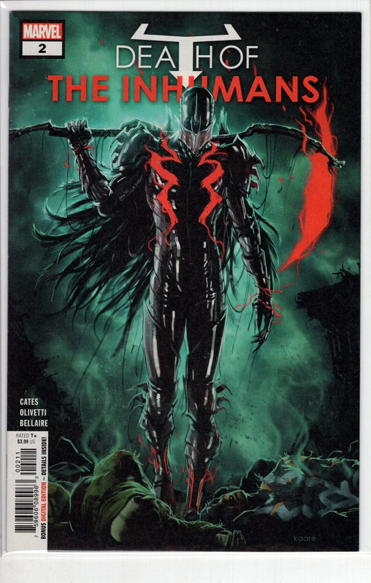 MARVEL COMICS COMIC BOOK DEATH OF INHUMANS #2 [VF/NM]