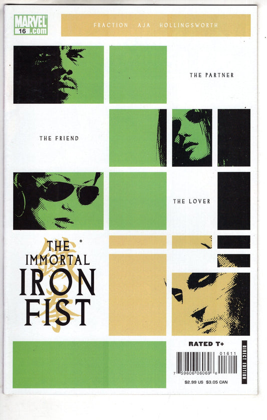 MARVEL COMICS COMIC BOOK IMMORTAL IRON FIST #16