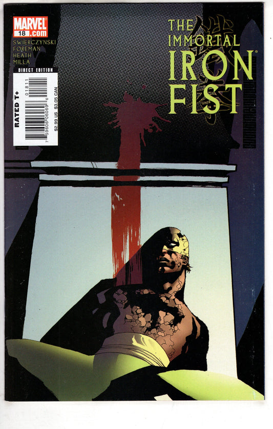 MARVEL COMICS COMIC BOOK IMMORTAL IRON FIST #18