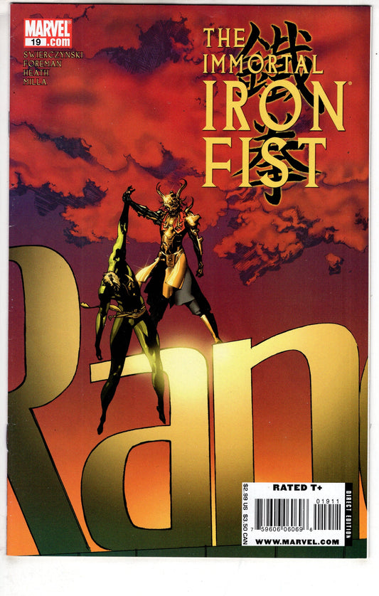 MARVEL COMICS COMIC BOOK IMMORTAL IRON FIST #19