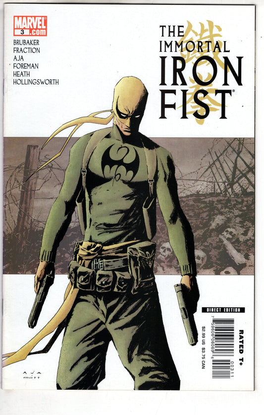 MARVEL COMICS COMIC BOOK IMMORTAL IRON FIST #3
