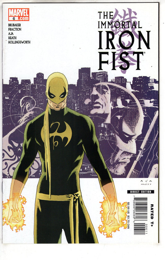 MARVEL COMICS COMIC BOOK IMMORTAL IRON FIST #6